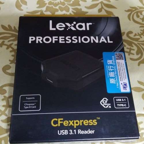 Lexar CF Express Type B USB 3.1 Card Reader CFExpress 讀卡器 (台灣制 made in ...