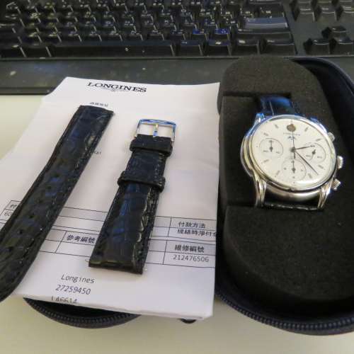 Longines 浪琴 chronograph 自動表