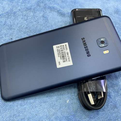 99%New Samsung C7 Pro 64GB 藍色 香港行貨 有配件 自用超值！