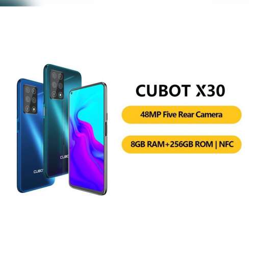 Cubot x30(8+256GB)可換