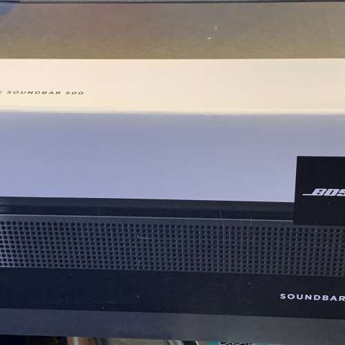 Bose Soundbar 500 黑色 有單有盒行貨有保養