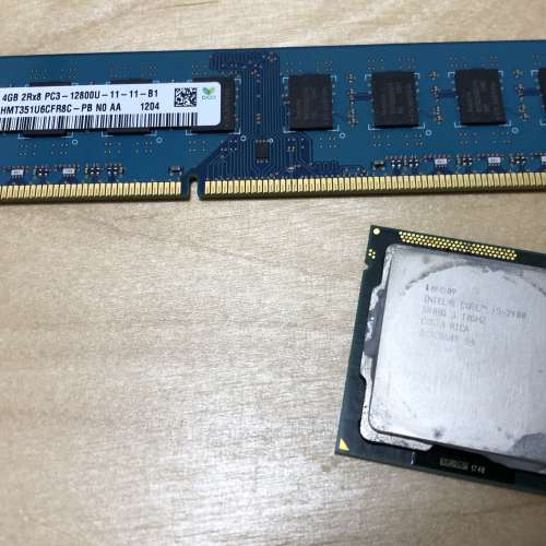 數件電腦硬件：Intel i5-2400 加 主板2塊 加 4GB DDR3 1600 Ram