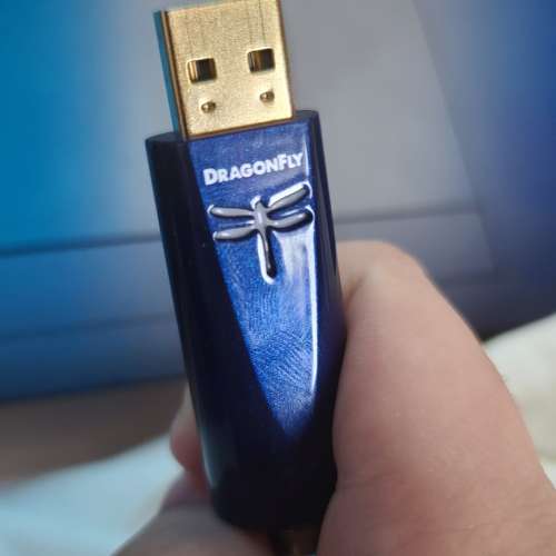 美國audioquest aq 線聖 dragonfly cobalt 藍蜻蜓 dac解碼耳放