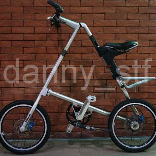 STRiDA SD 雙速 Speed Drive 銀色 16吋 小改 碟剎 輕量鋁架 摺合單車 Bike (原價約...