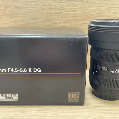 Sigma 12-24mm F4.5-5.6 II DG  （二代Ultra wide) (For Sony A mount)