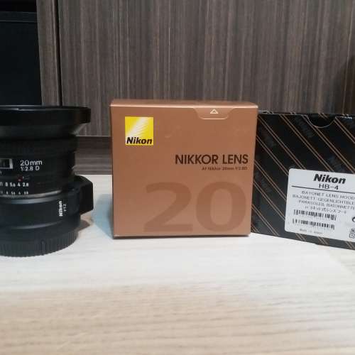 Nikon AF 20mm f/2.8D + Nikon FTZ