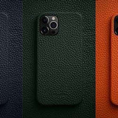 iPhone 12Pro! 德國Melkco - Back Snap Series Lai Chee Pattern Premium Leather ...
