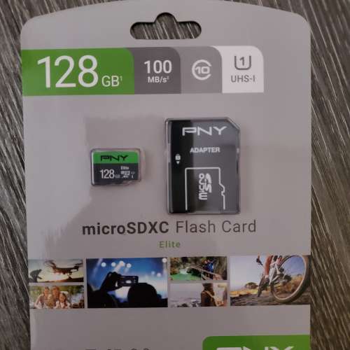 全新PNY 128g micro sdcard