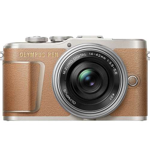 99% 新 香港行機 啡色 Olympus PEN E-PL9 14-42mm EZ Kit