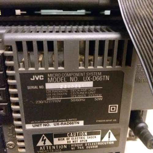 JVC一UX一D66