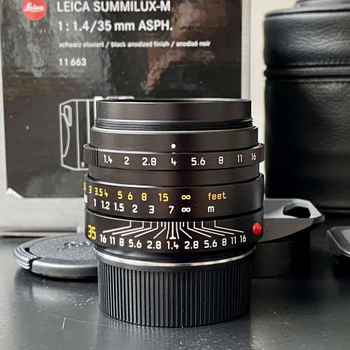 Leica 35mm f1.4 asph FLE 11663 98% new