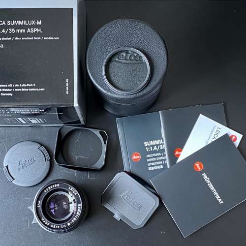 Leica 35mm f1.4 asph FLE 11663 98% new
