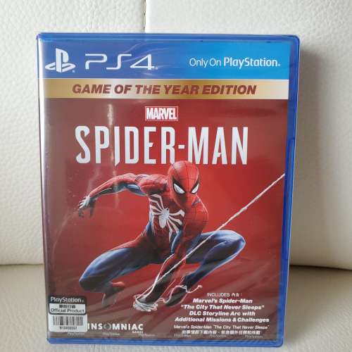 PS4 games 全新未開封 Spider-Man