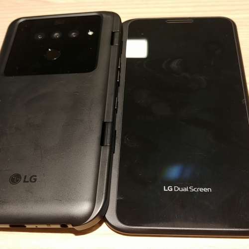 LG V50 ThinQ 歐版單卡 6+128GB 淨機連副屏 完美使用香港5G