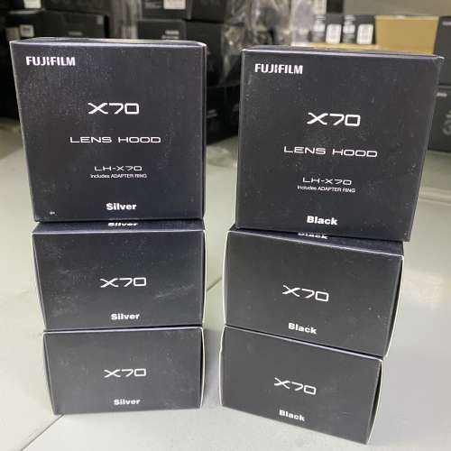 Fujifilm 相機配件 X70 lens hood, X-E1手柄, X-T10 手柄