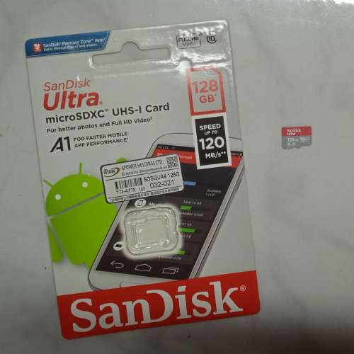 99%新 SanDisk microSDXC Card 128GB