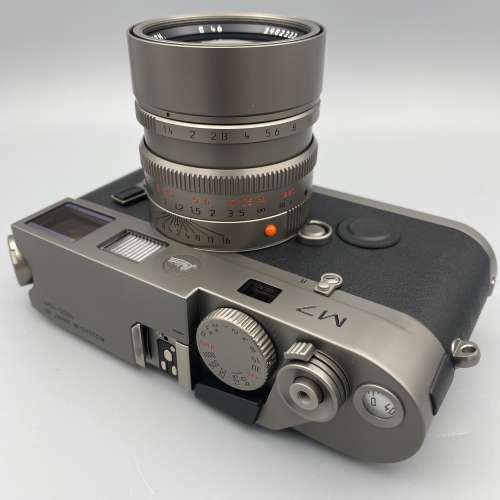 Leica M7 Titanium with Summilux-M 50mm f/1.4 ASPH "50 Jahre M-System"