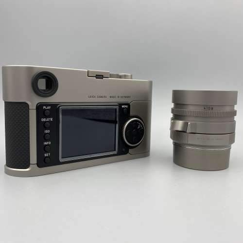 Leica M9 Titanium with Summilux-M 35mm f/1.4 ASPH 實心鈦金屬限量版