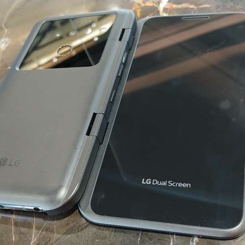 LG V50 ThinQ 歐版單卡 6+128GB 淨機連副屏 完美使用香港5G