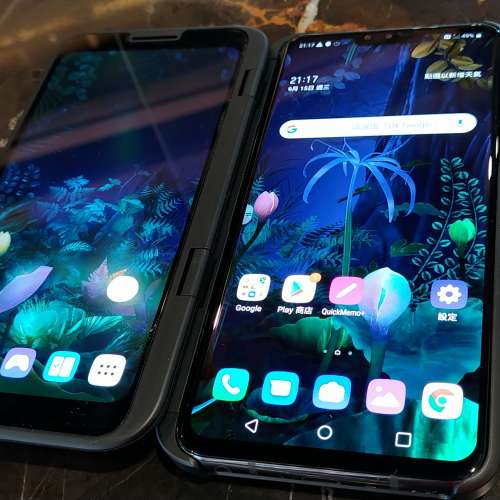 LG V50 ThinQ 歐版單卡 6+128GB 淨機連副屏 完美使用香港5G