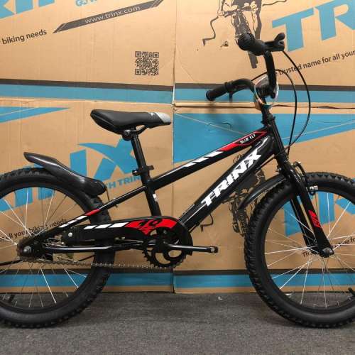 《送兒童頭盔》TRINX BLUE ELF 3.0 - 18吋 兒童單車＊附送泥擋＊
