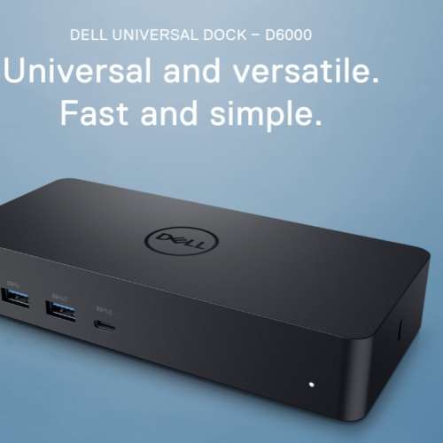 Dell Universal Docking D6000 (全新未拆Full Pack)