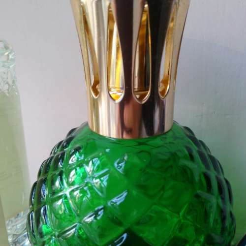 全新 法國Lampe Berger（金柏格）絕版香薰座/香薰台（連盒連油）（深綠色）