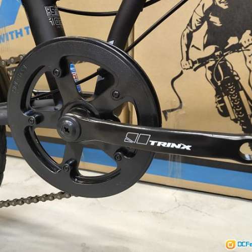 《免費送貨+送頭盔》TRINX LIFE 1.1 - 7速 V剎 20吋(406) 摺疊單車＊摺車首選、代步...