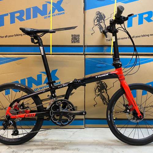 《免費送貨+送頭盔》TRINX FLYBIRD 3.0(20) - 18速 油壓碟剎 22吋(451) 摺疊單車＊...