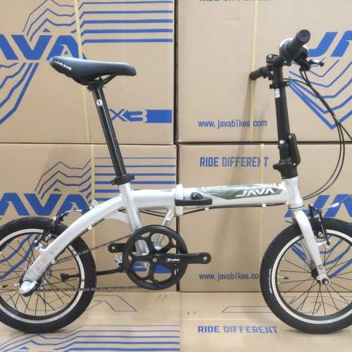 《免費送貨+送頭盔》JAVA- X3  14吋 內3速 啤令轆 鋁合金 摺疊單車＊方便收藏＊
