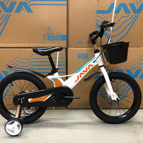 《送兒童頭盔》JAVA TURBO - 鎂合金 14吋 兒童單車  (另有16及18吋)＊鎂合金童車＊