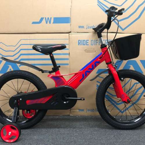 《送兒童頭盔》JAVA TURBO - 鎂合金 14吋 兒童單車  (另有16及18吋)＊鎂合金童車＊