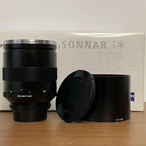Like new ZEISS 135mm f/2 APO Sonnar T* ZF.2 Lens for Nikon F Mount
