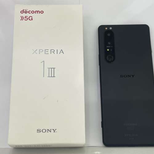 docomo sony xperia 1 iii 日版 黒色 so-51b 新品