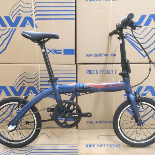 《免費送貨+送頭盔》JAVA X3 - 內3速 16吋 摺疊單車＊方便收藏＊