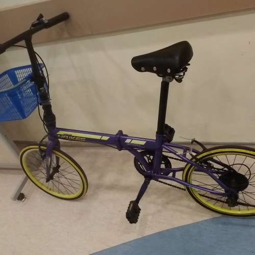 Bike NAIKES Sport 2.0,20吋,摺合摺疊單車,可摺單車Folding/foldable,6速轉波,單車籃