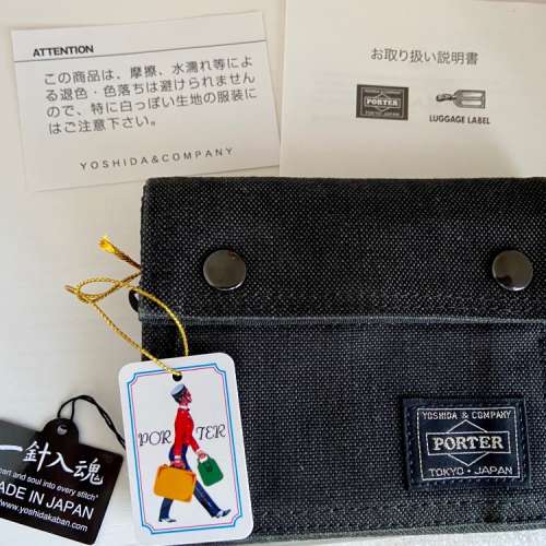 Porter 銀包 100%new