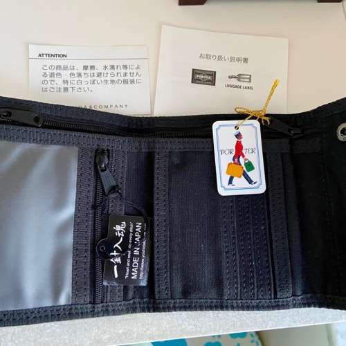 Porter 銀包 100%new