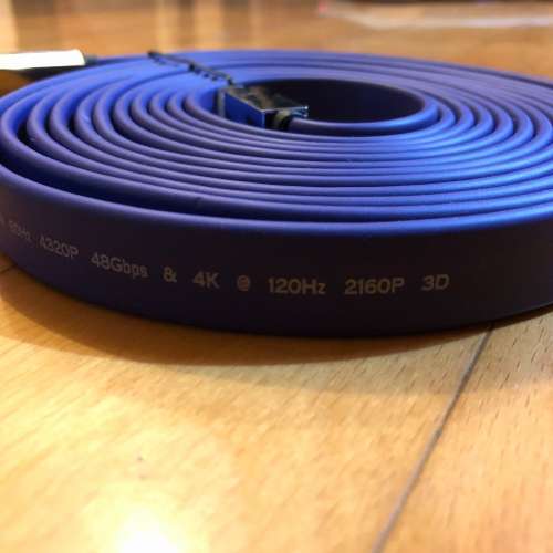 HDMI 2.1 扁線長4M 支持8k@60hz