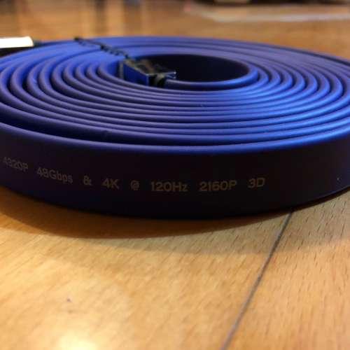 HDMI 2.1 扁線長4M 支持8k@60hz