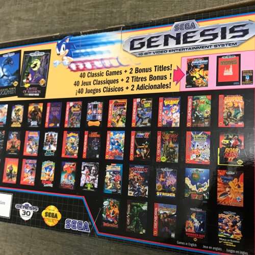 全新未開 Sega Genesis Mini
