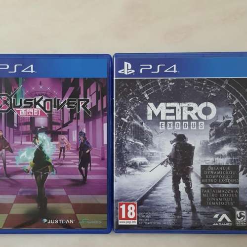 }PS4 GAME/ALL$180/酉閃町/ Metro Exodus 戰慄深隧 流亡/可換GAME