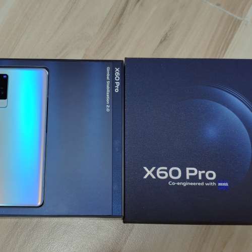X60 Pro 12GB+256GB 微光藍 港行 99%新