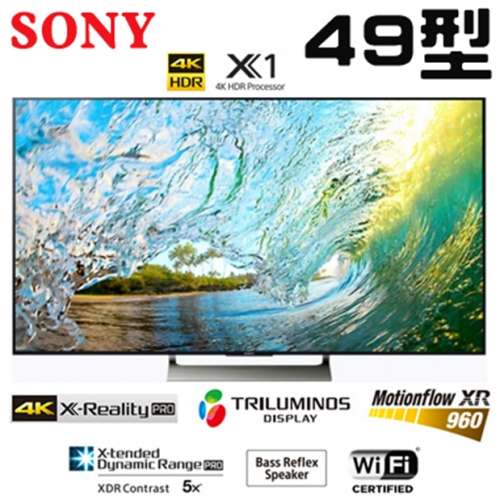 SONY KD-49X9000E 4K HDR智能電視