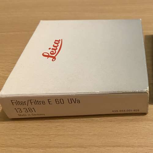 Leica E60 UVa filter 13381