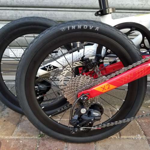 香港行貨 最新款 JAVA X2 9速 16吋 碟剎 鋁合金 摺疊單車 單車