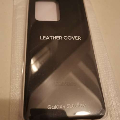 SAMSUNG S20 ULTRA LEATHER COVER + SMART LED VIEW COVER
