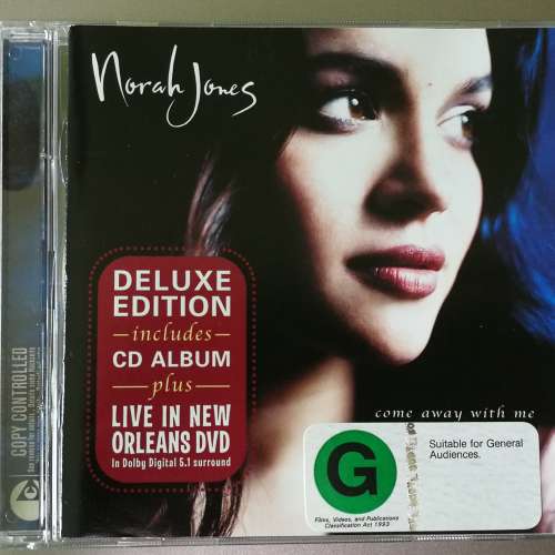 罕有 Norah Jones CD + DVD deluxe edition ..... !! * 