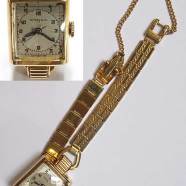 Tiffany & Co. 14K Solid Gold Manual Wind Ladies Wristwatch (Rare)