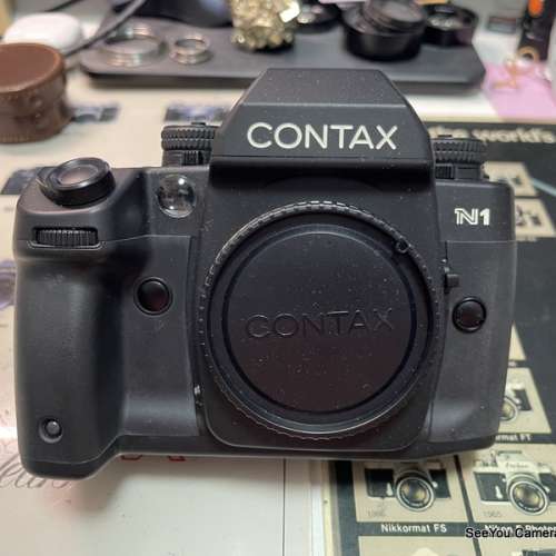 90% New Contax N1 Film Camera body $1380. Only